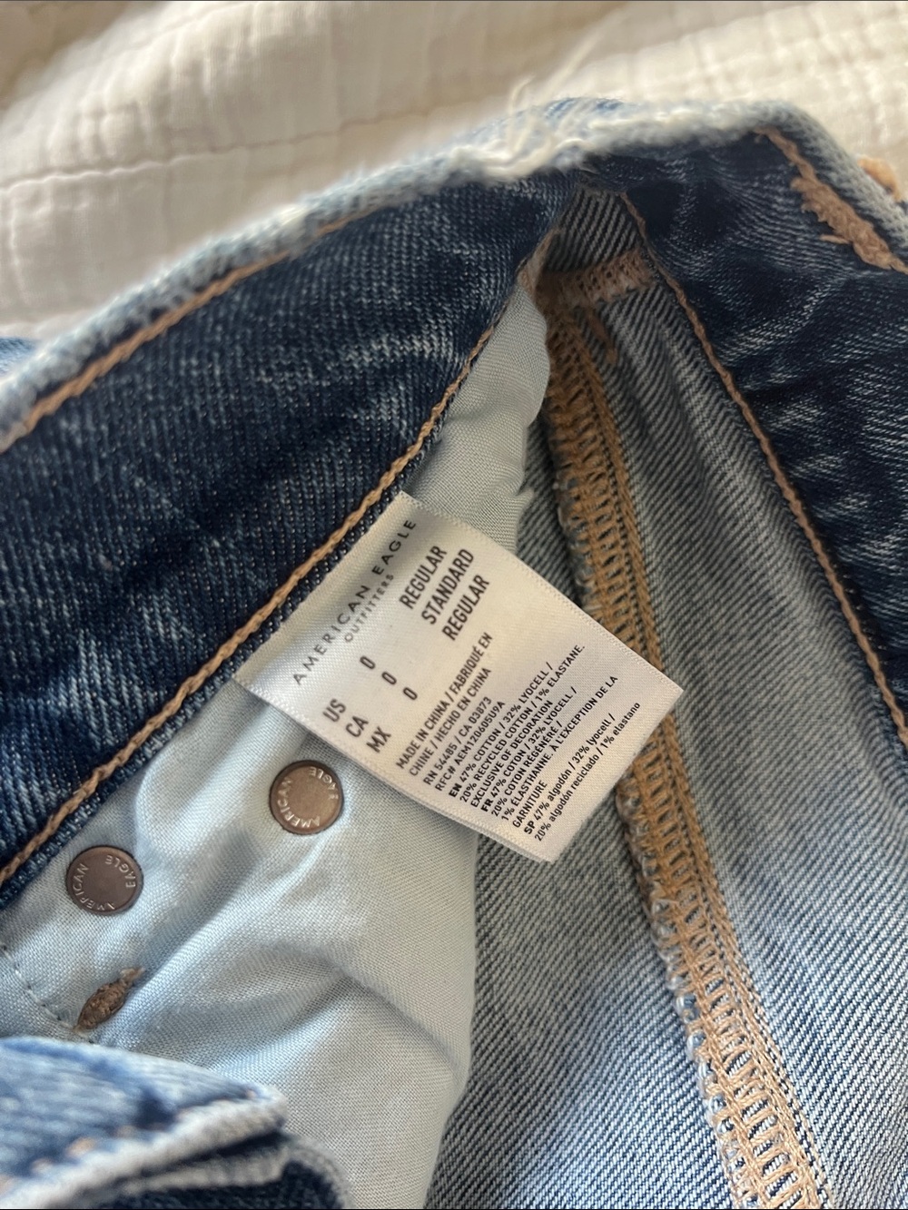 American Eagle Outfitters Women’s Straight Jeans - Picture 3 of 3